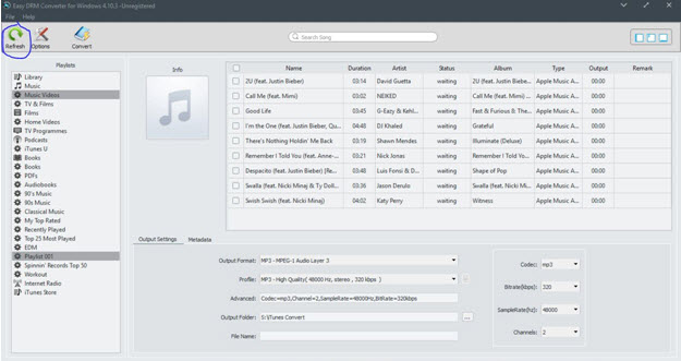 Refresh iTunes Library